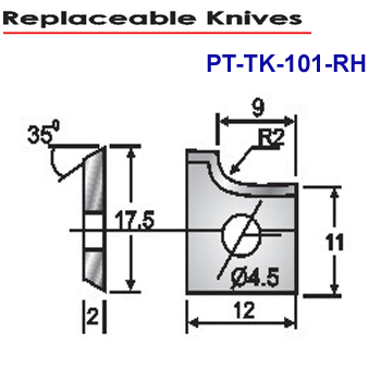 Standard Replaceable Knives 8