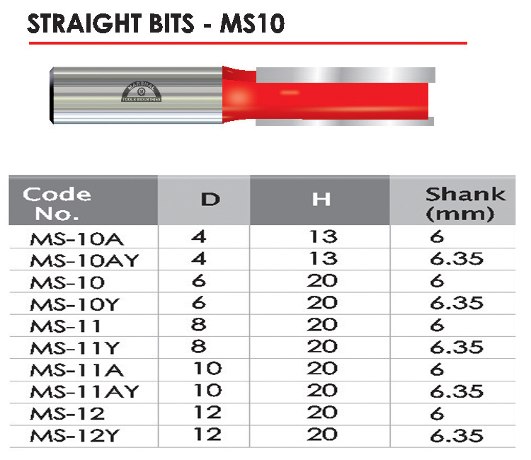 Straight Bits TS