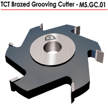 TCT Brazed Grooving Cutter - MS.GC.01